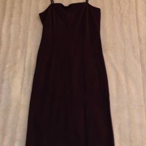 Maroon dress